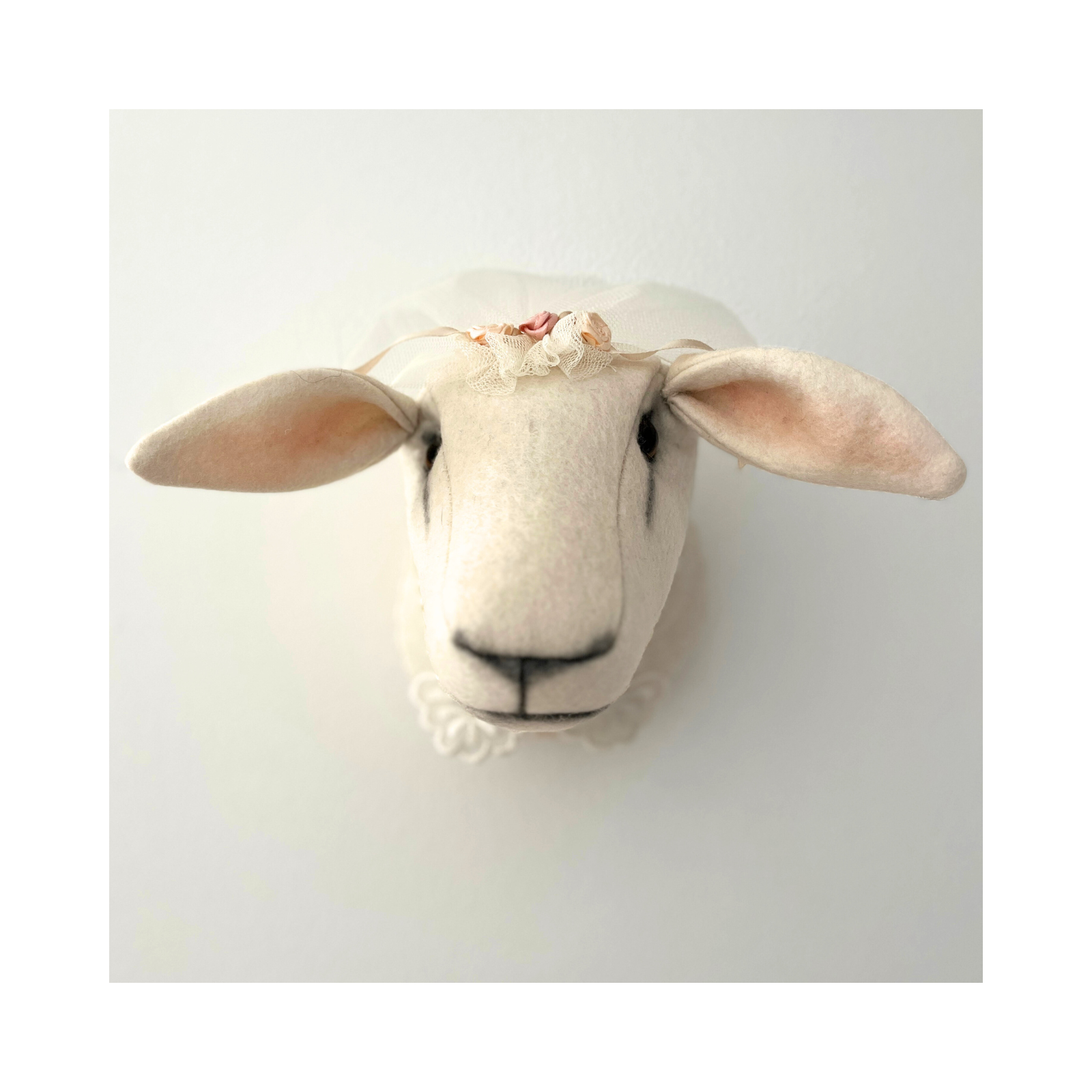 Menyasszony és vőlegény bárányfej trófea - limited edition