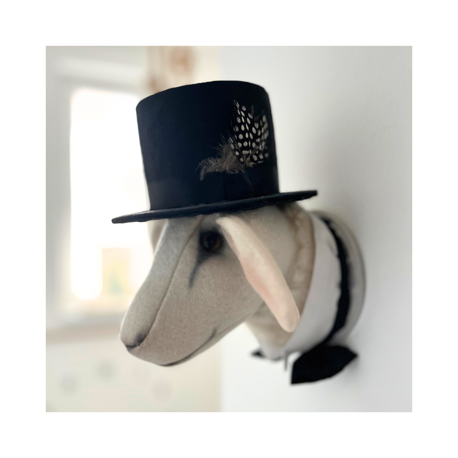 Menyasszony és vőlegény bárányfej trófea - limited edition