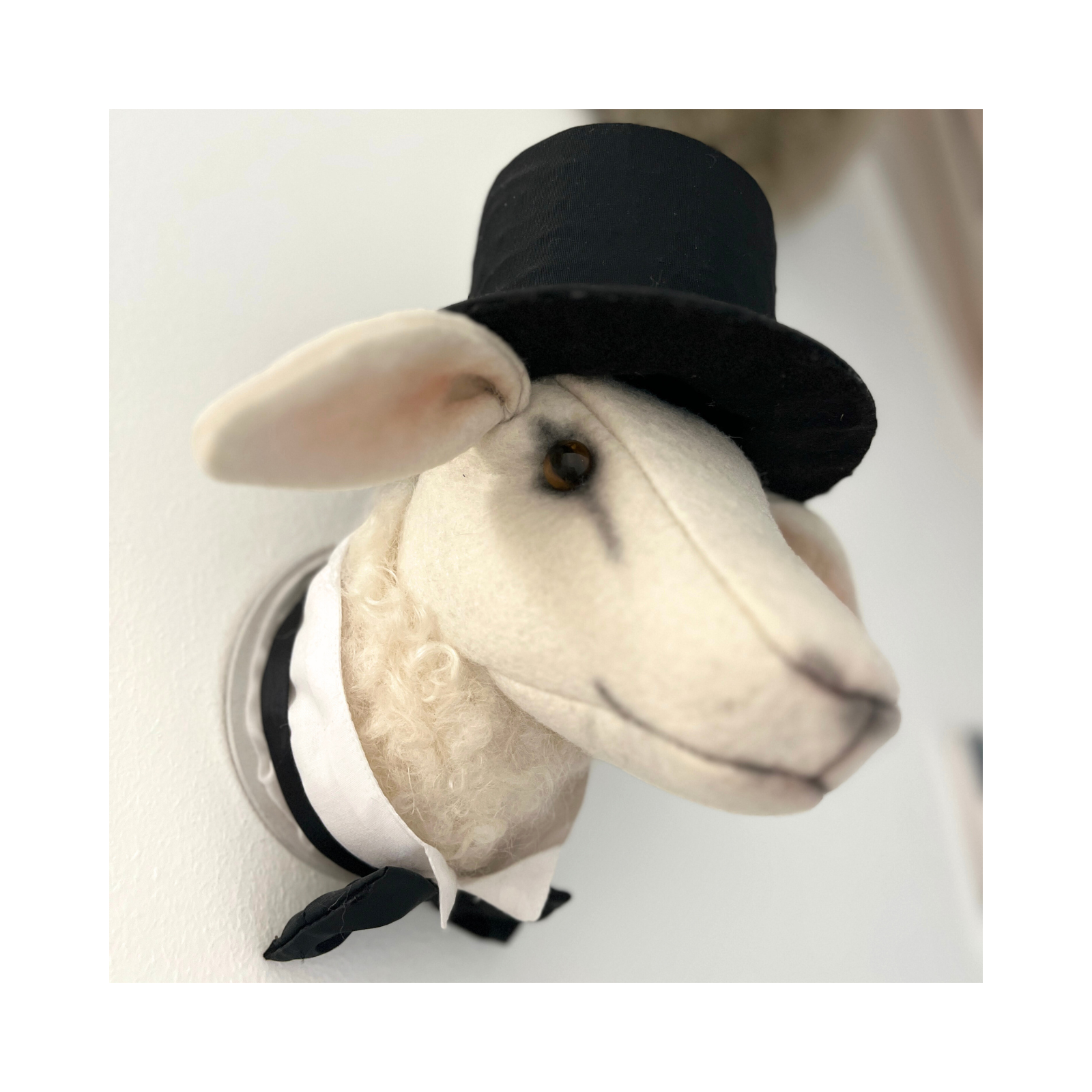 Menyasszony és vőlegény bárányfej trófea - limited edition