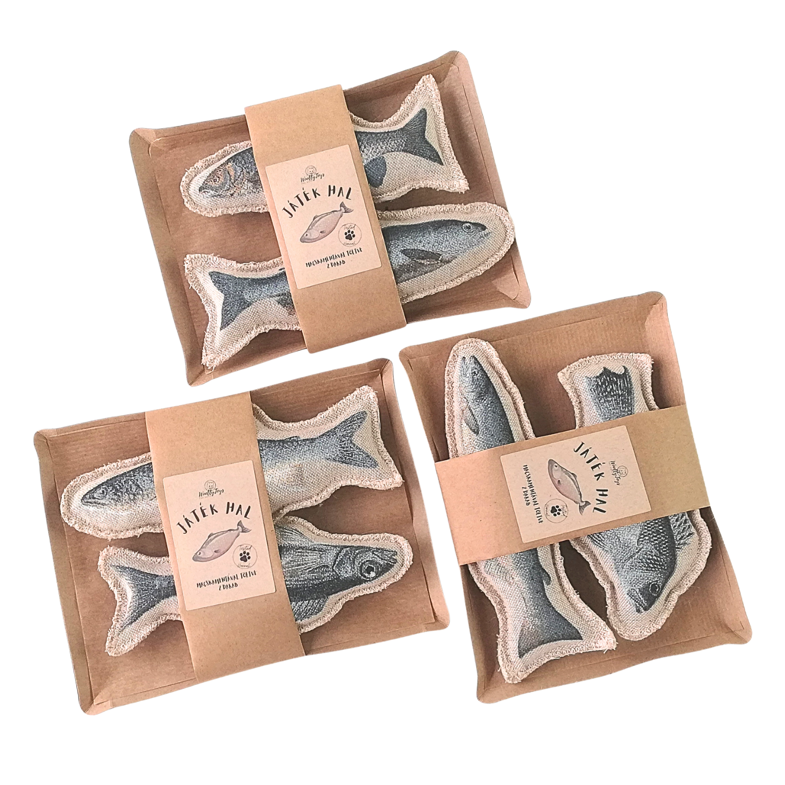 My Clever Cat - Macskamentás játék hal 2 db