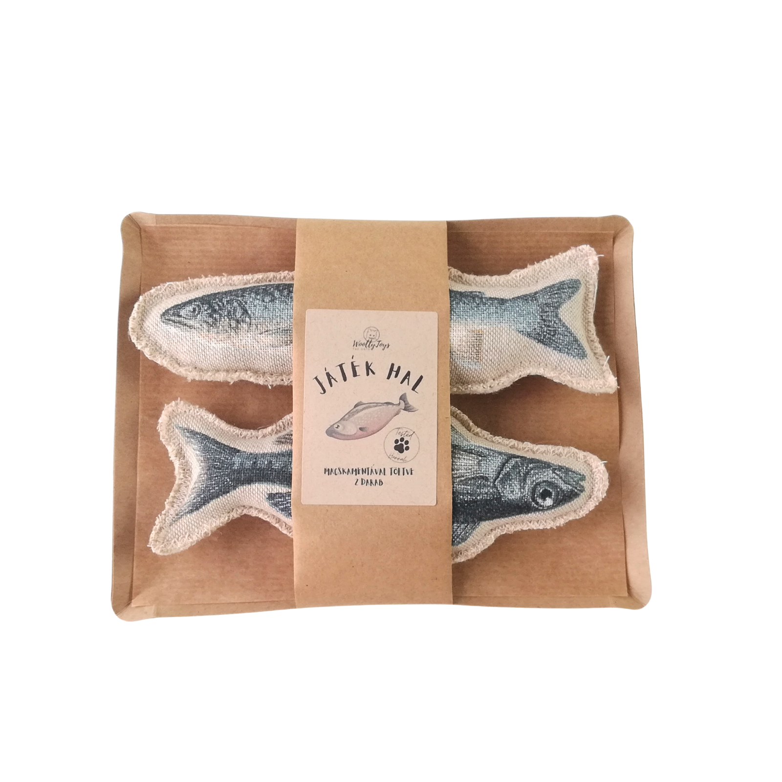 My Clever Cat - Macskamentás játék hal 2 db