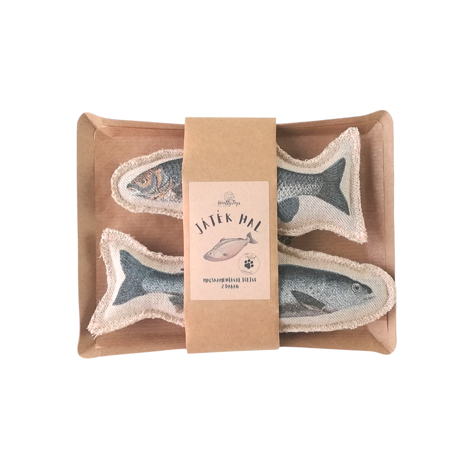 My Clever Cat - Macskamentás játék hal 2 db