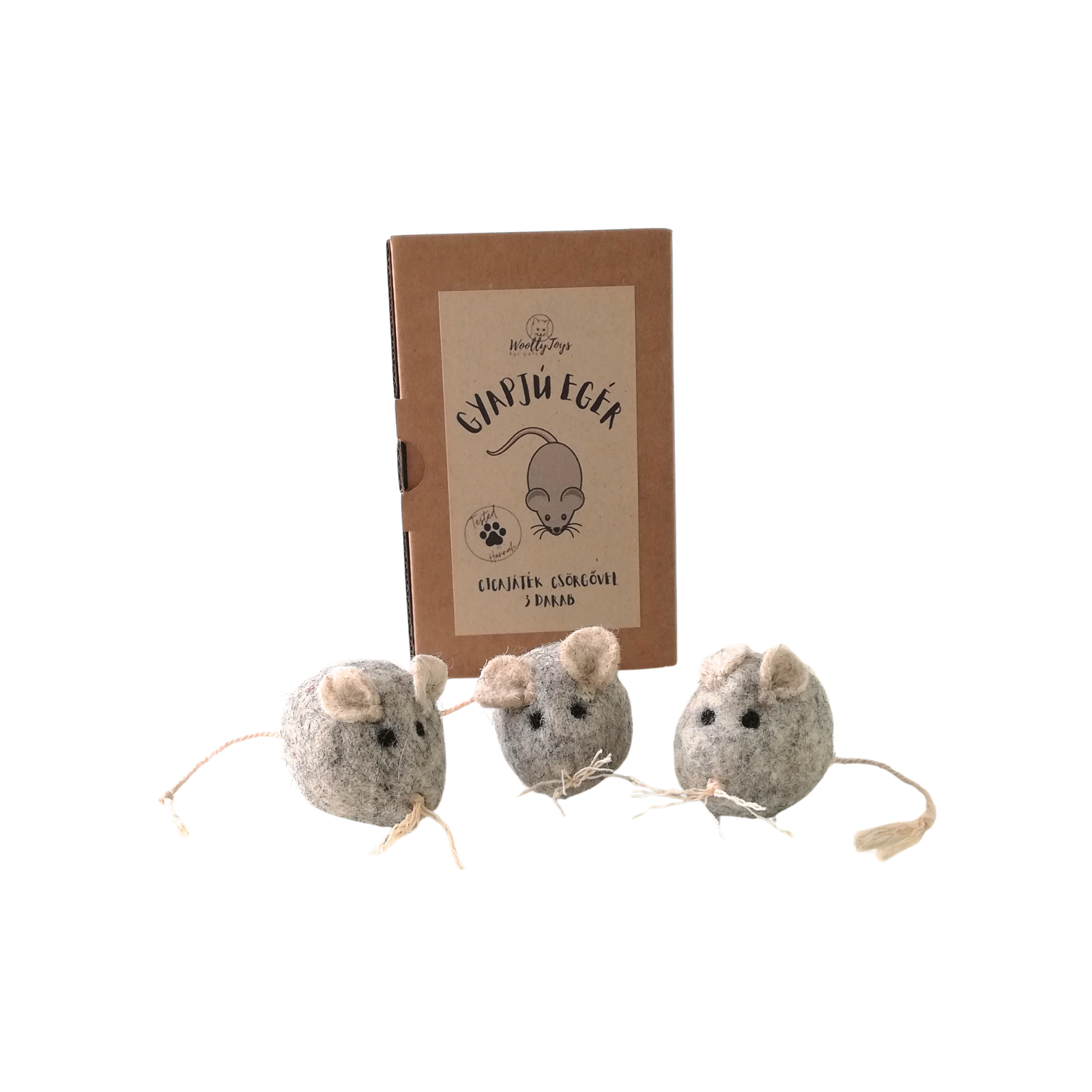 My Clever Cat - Nemezelt egerek 3 db