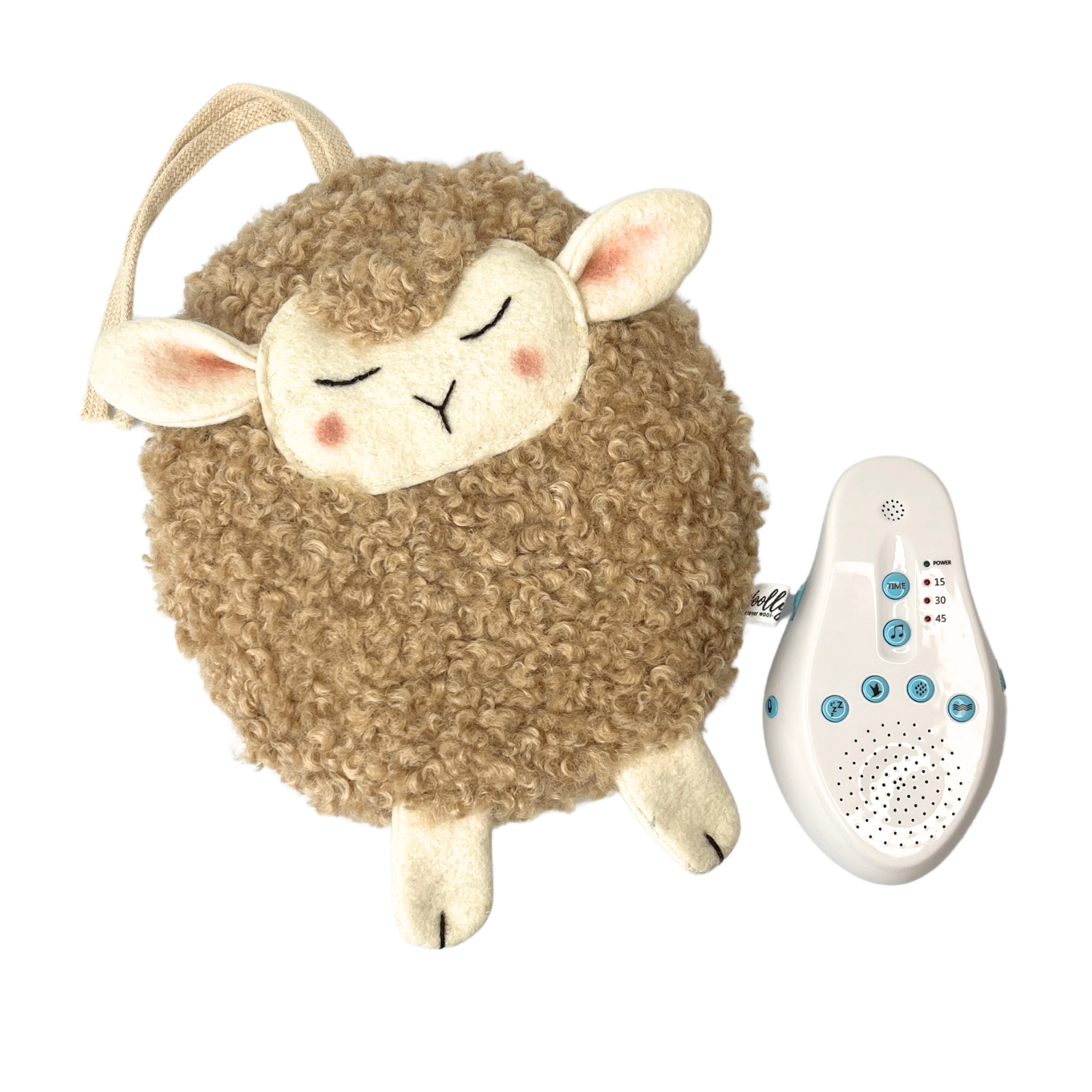 Altató Bari - az okos altató eszköz - sötét gyapjú