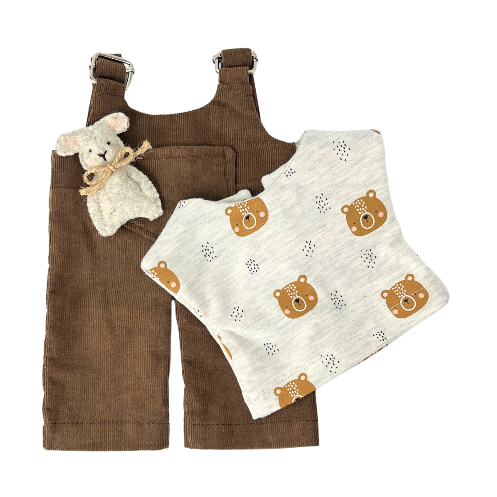 Felhő - Barna nadrágban választott pólóban