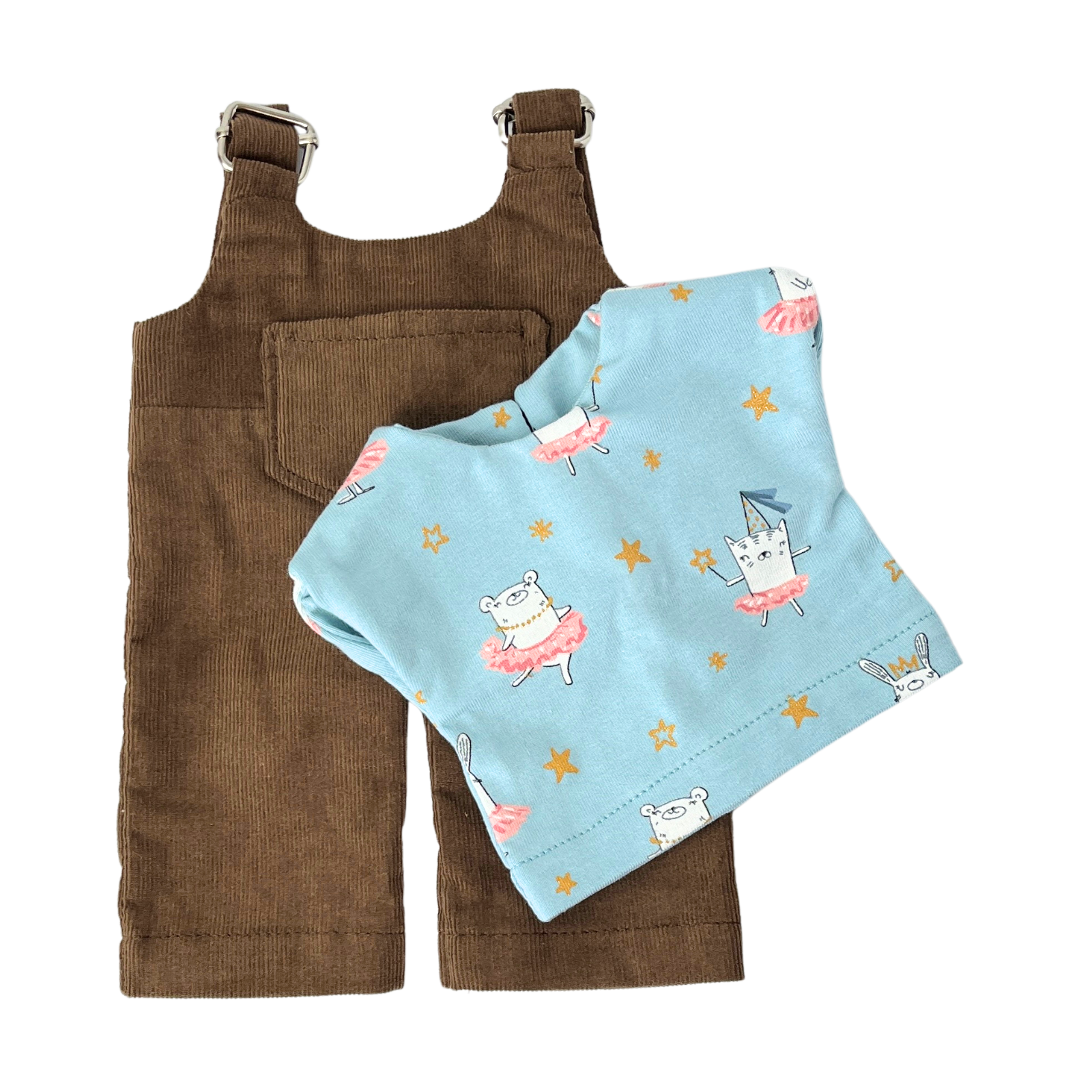 Felhő - Barna nadrágban választott pólóban