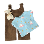 Felhő - Barna nadrágban választott pólóban