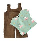 Felhő - Barna nadrágban választott pólóban