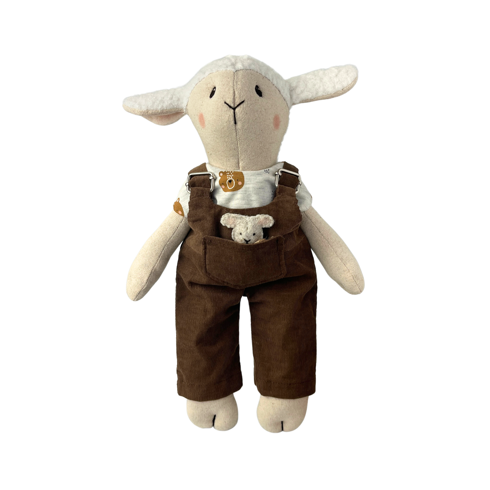 Felhő - Barna nadrágban választott pólóban