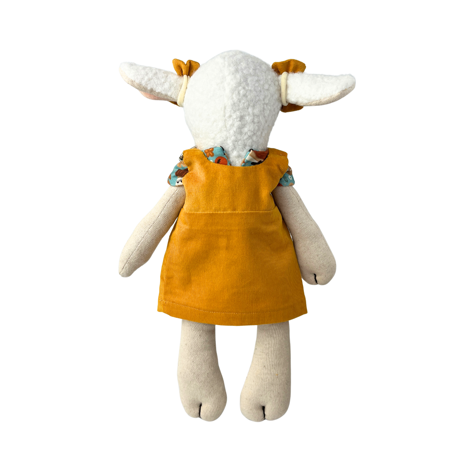 Felhő - Okkersárga ruhában választott pólóban