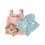 Felhő - Rózsaszín ruhában választott pólóban