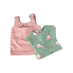 Felhő - Rózsaszín ruhában választott pólóban