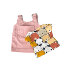 Felhő - Rózsaszín ruhában választott pólóban