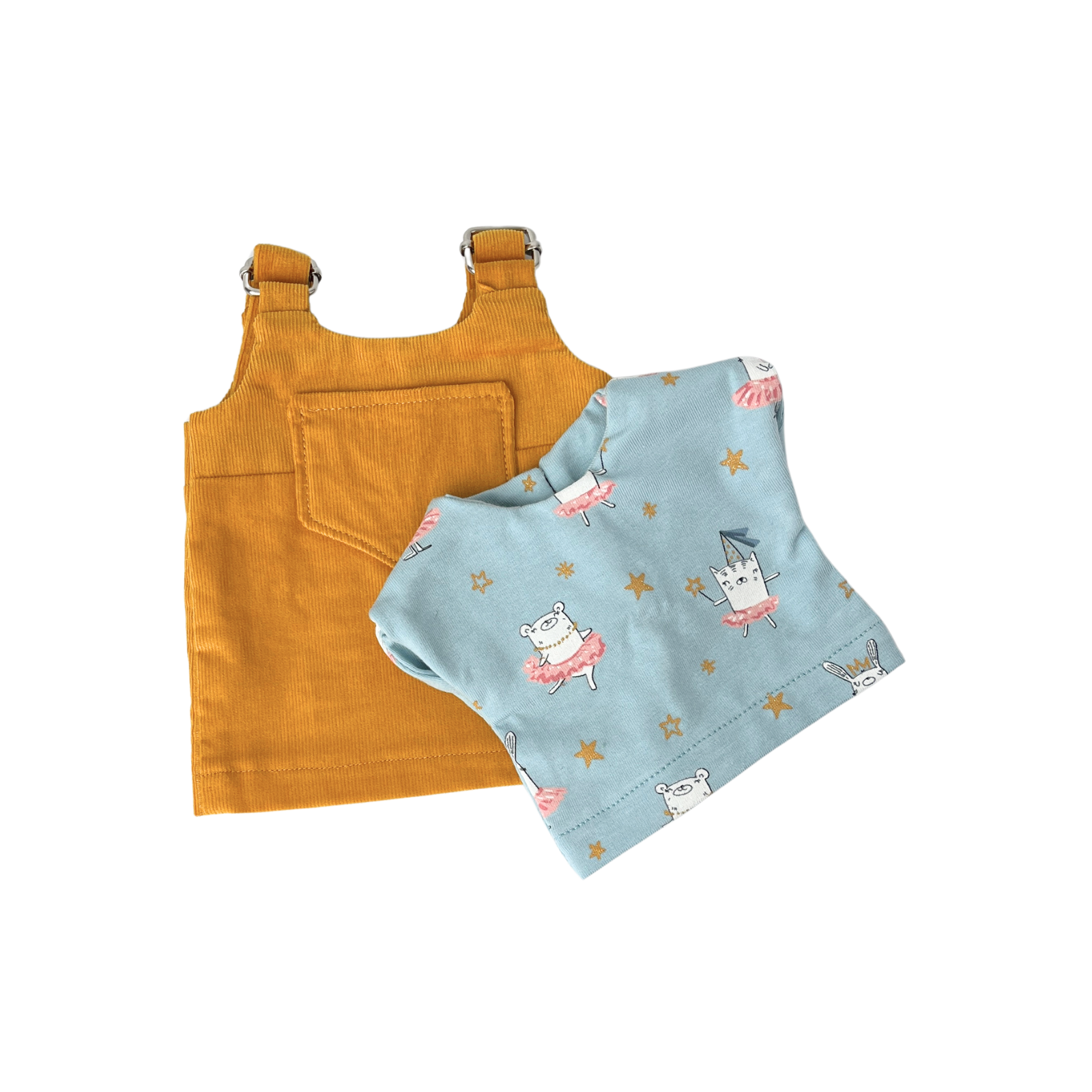 Felhő - Okkersárga ruhában választott pólóban