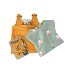 Felhő - Okkersárga ruhában választott pólóban