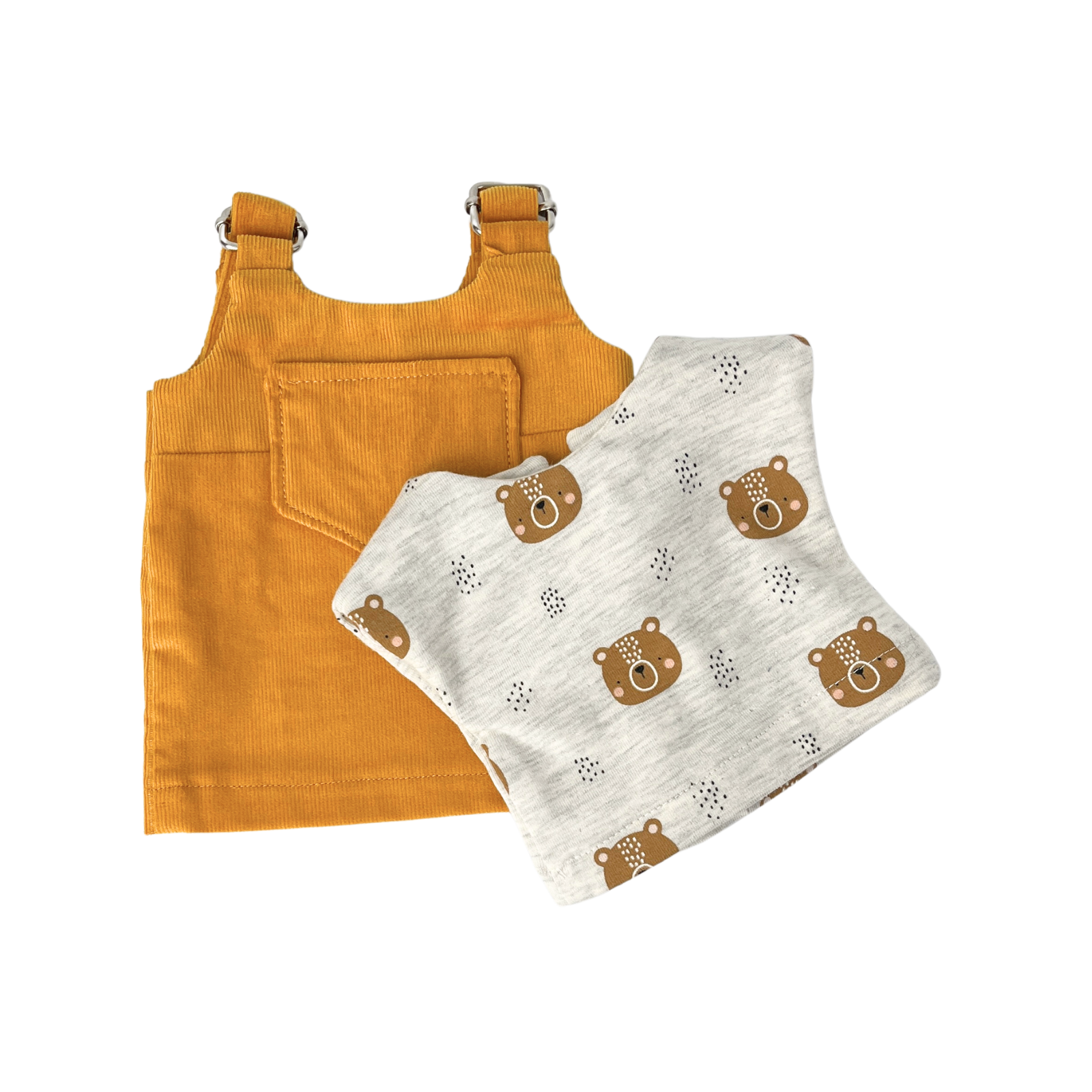 Felhő - Okkersárga ruhában választott pólóban