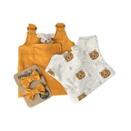 Felhő - Okkersárga ruhában választott pólóban