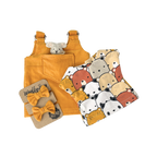 Felhő - Okkersárga ruhában választott pólóban