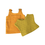 Felhő - Okkersárga ruhában választott pólóban