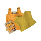 Felhő - Okkersárga ruhában választott pólóban