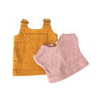 Felhő - Okkersárga ruhában választott pólóban