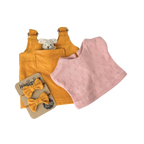 Felhő - Okkersárga ruhában választott pólóban