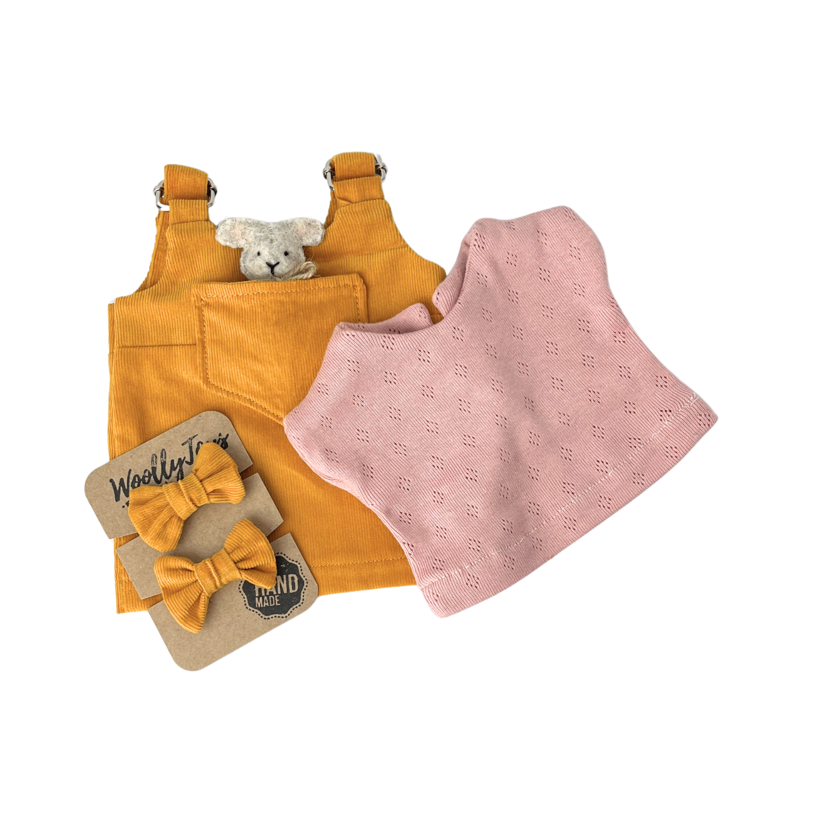 Felhő - Okkersárga ruhában választott pólóban