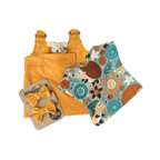 Felhő - Okkersárga ruhában választott pólóban