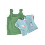 Felhő - Zöld ruhában választott pólóban