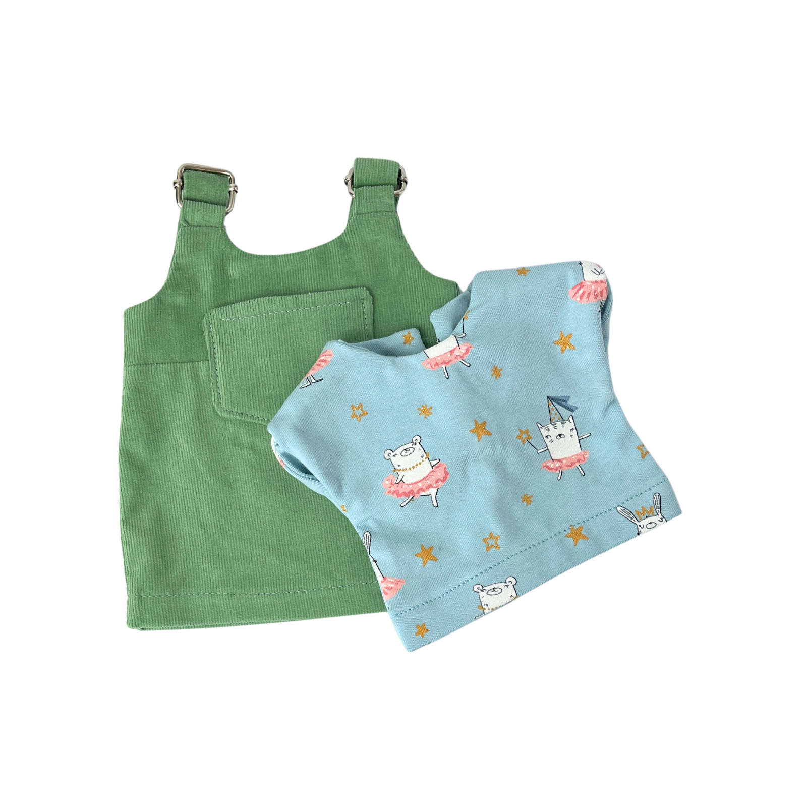 Felhő - Zöld ruhában választott pólóban