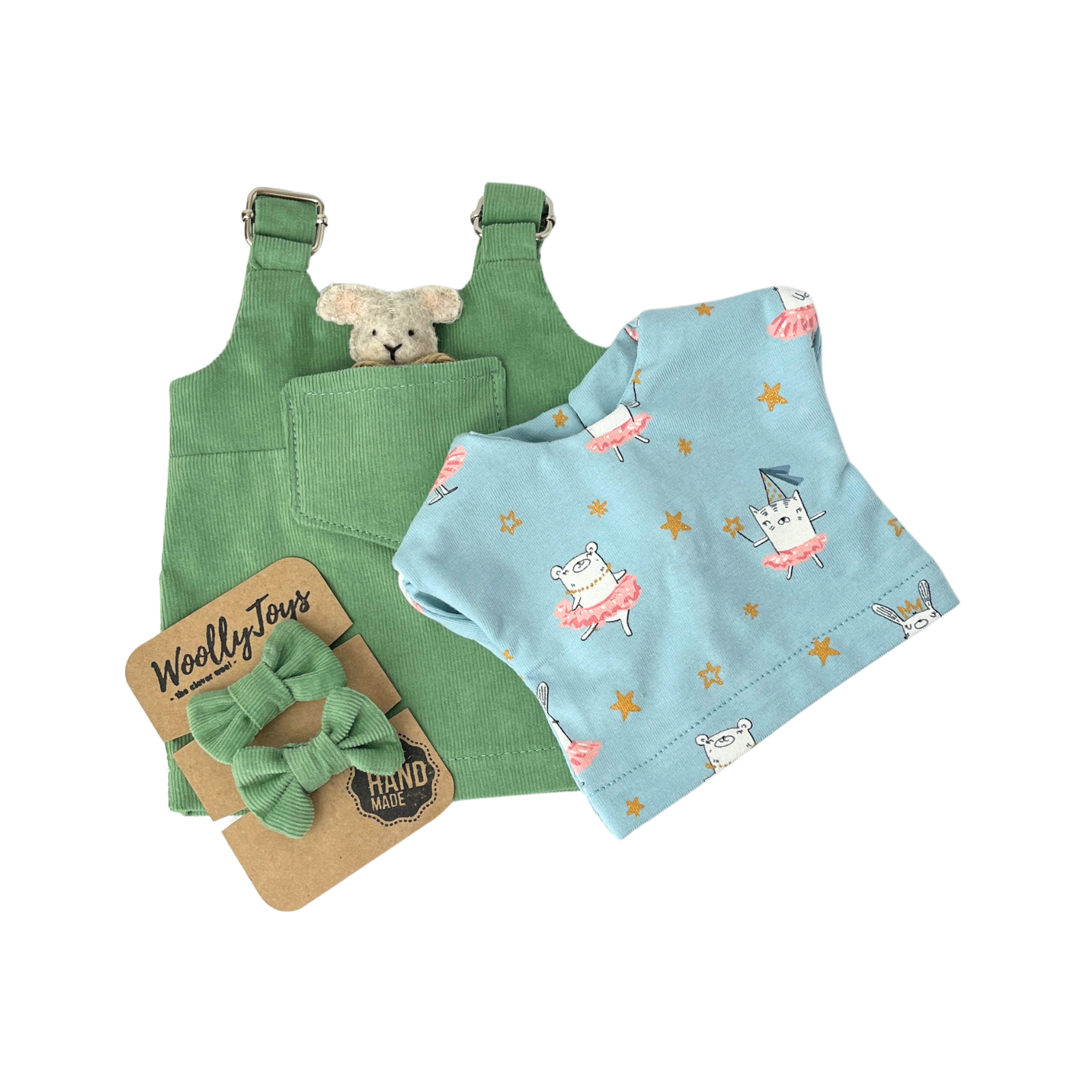 Felhő - Zöld ruhában választott pólóban