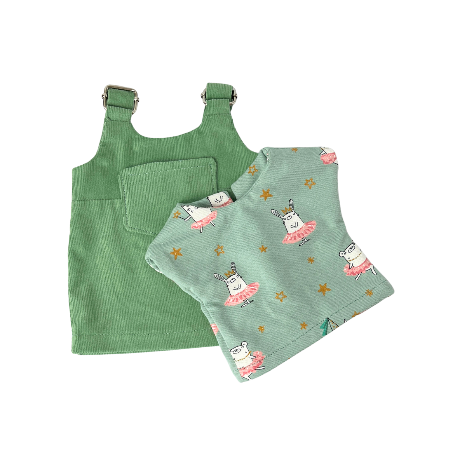 Felhő - Zöld ruhában választott pólóban