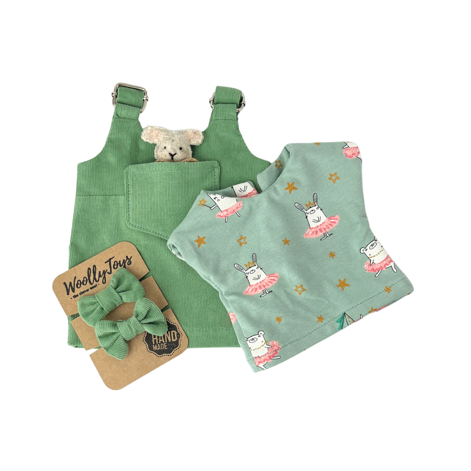 Felhő - Zöld ruhában választott pólóban