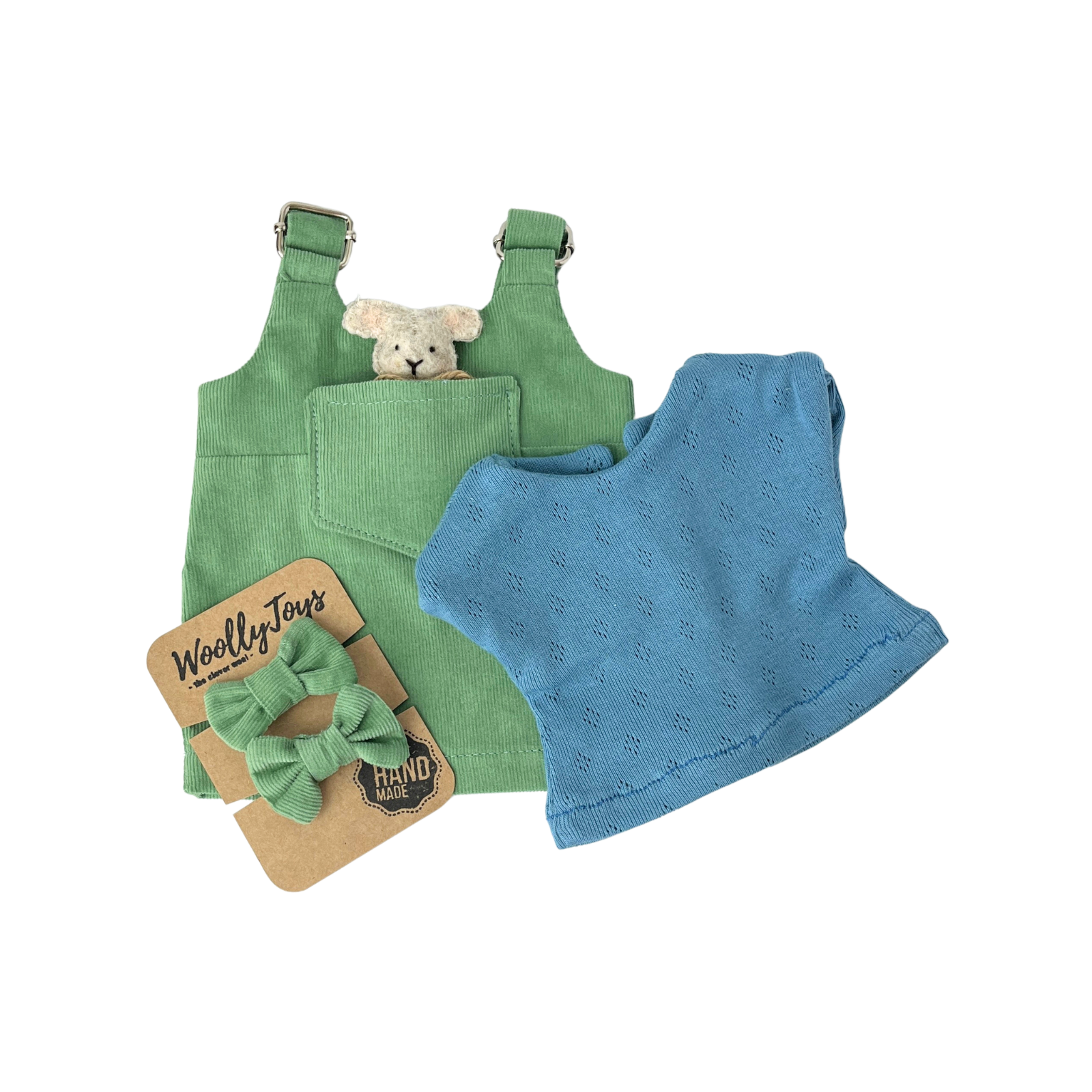 Felhő - Zöld ruhában választott pólóban