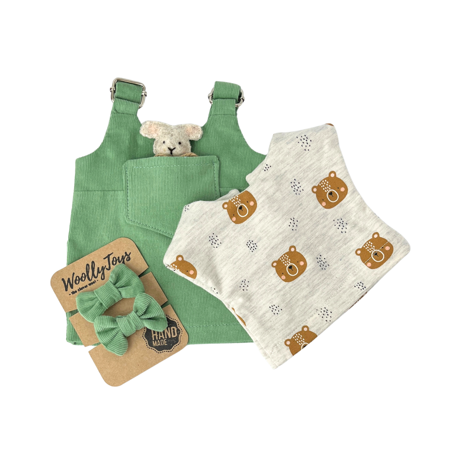 Felhő - Zöld ruhában választott pólóban