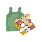 Felhő - Zöld ruhában választott pólóban