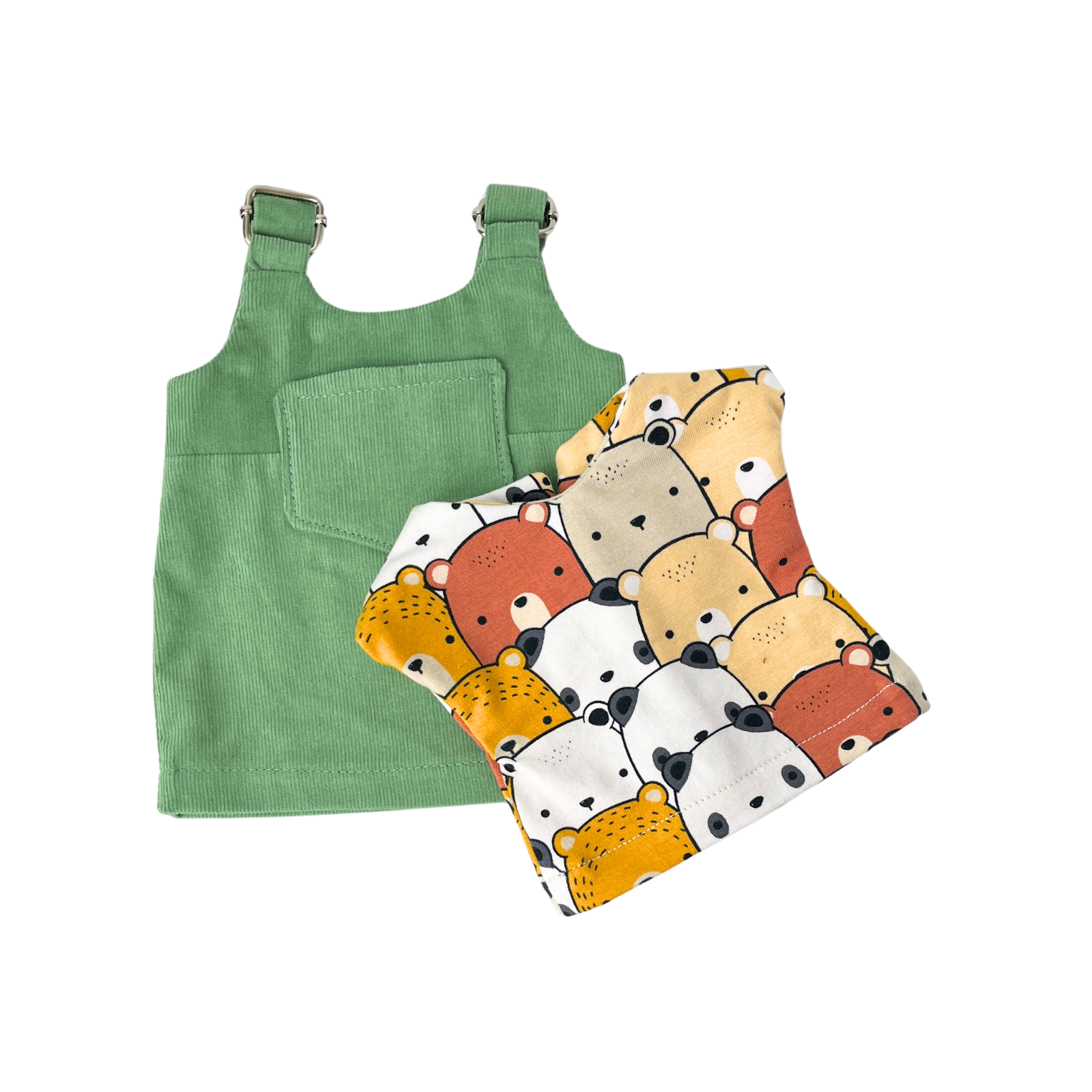 Felhő - Zöld ruhában választott pólóban