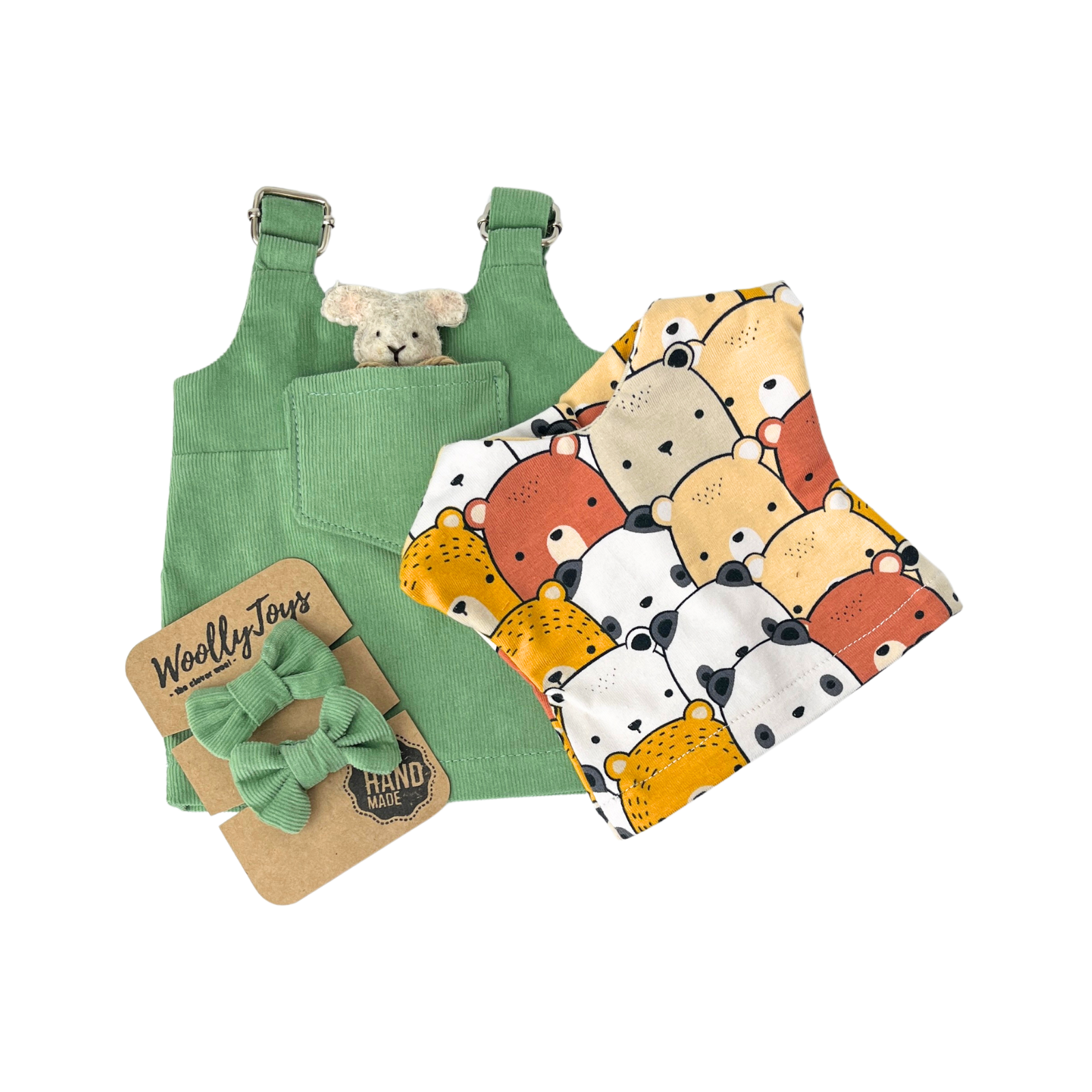 Felhő - Zöld ruhában választott pólóban