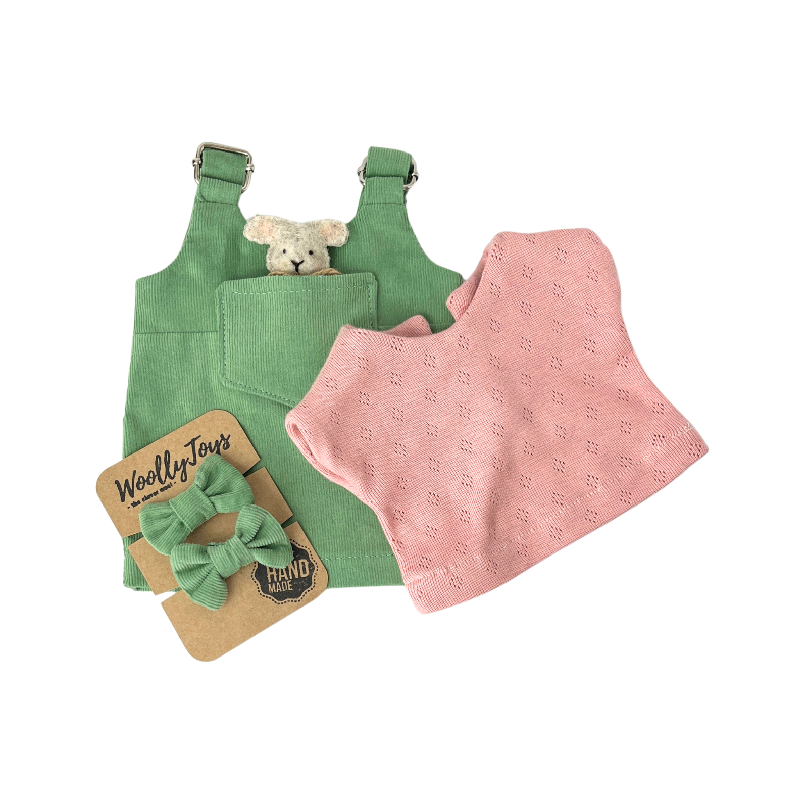 Felhő - Zöld ruhában választott pólóban