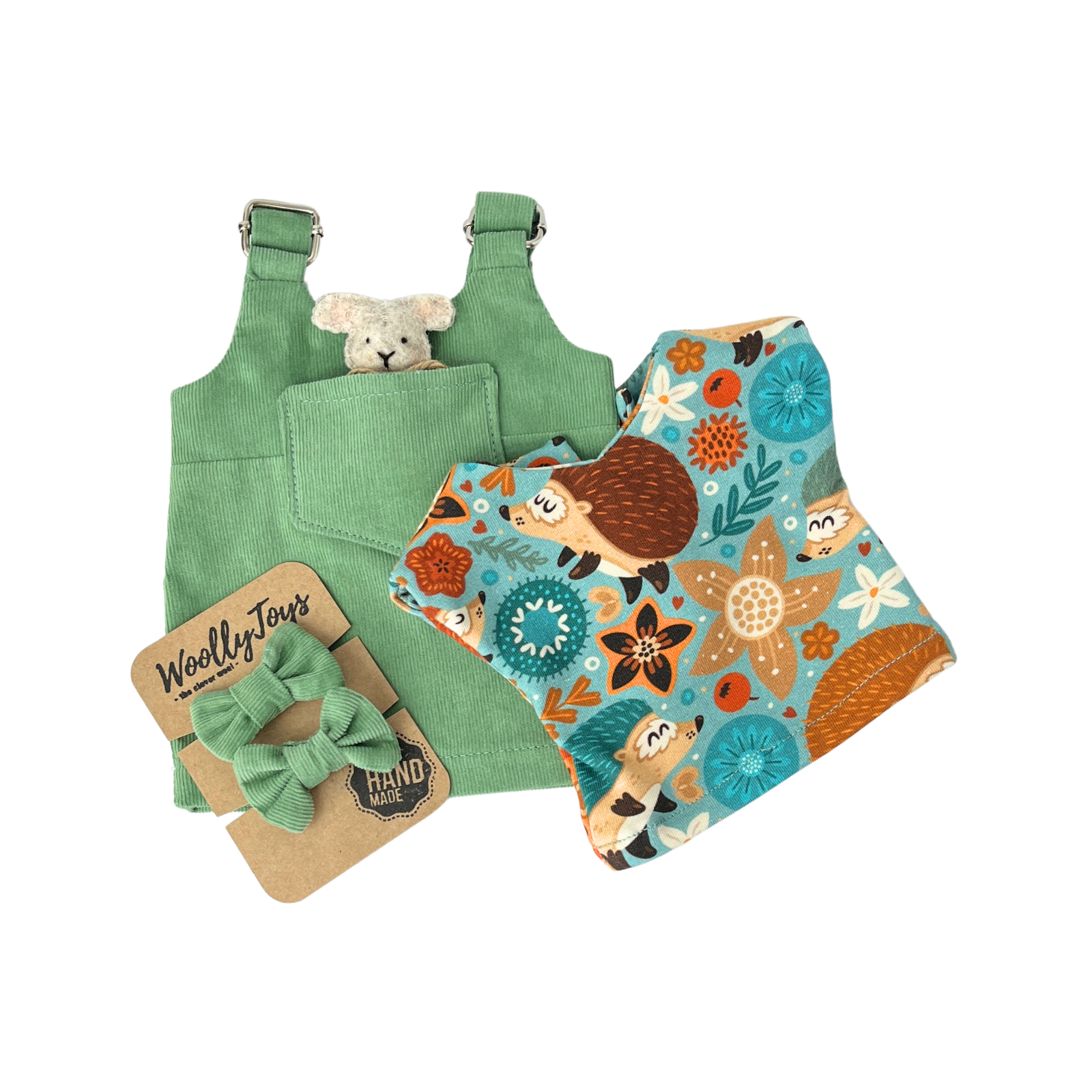 Felhő - Zöld ruhában választott pólóban