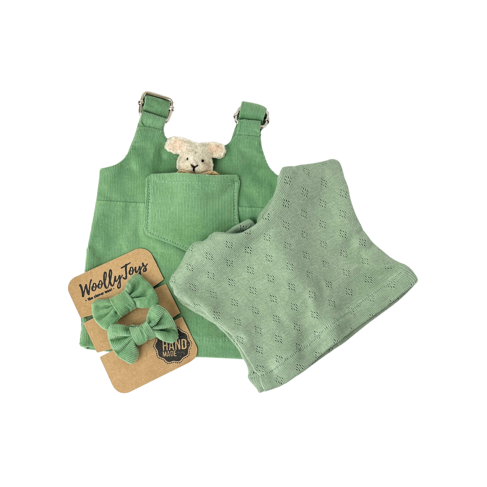 Felhő - Zöld ruhában választott pólóban