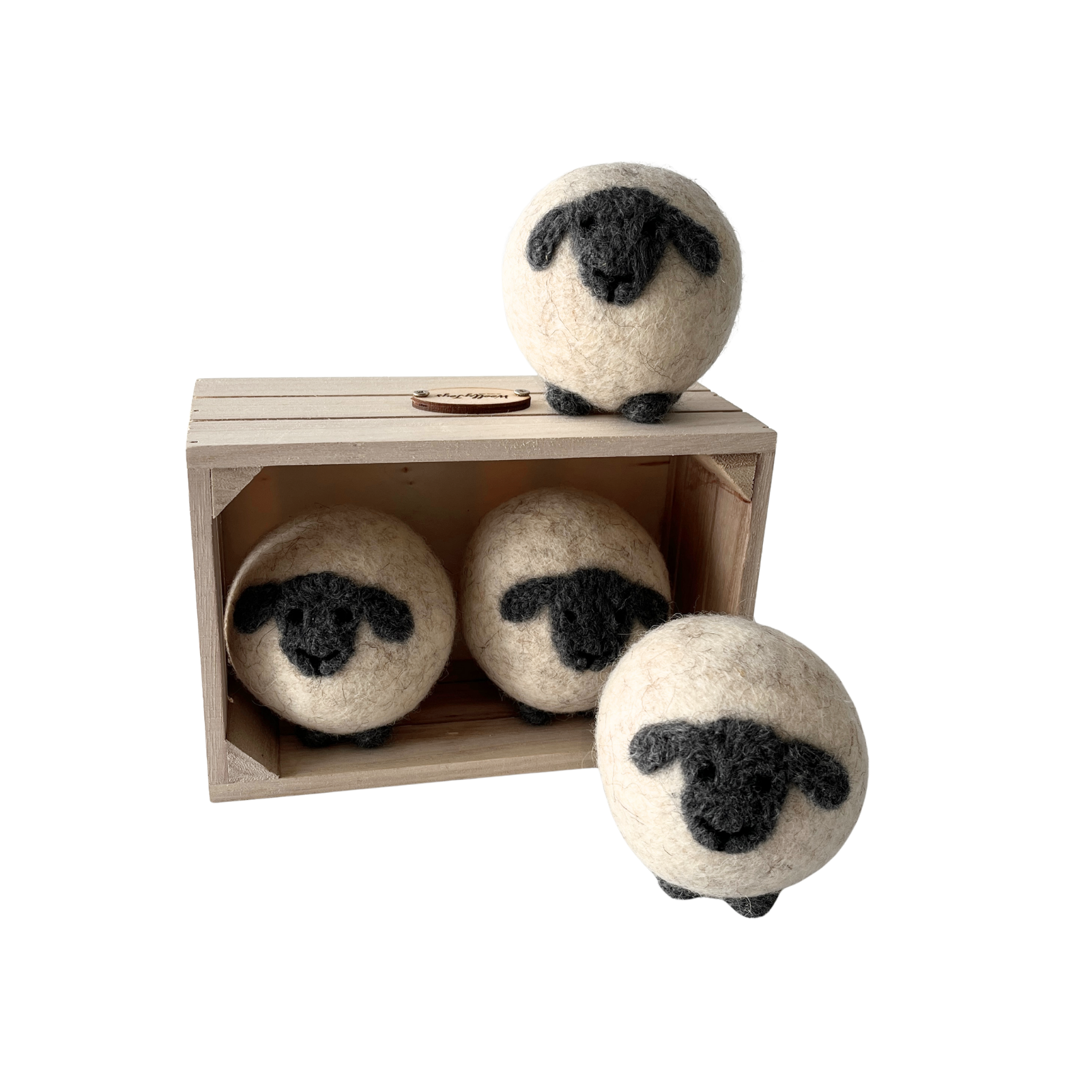 Gyapjú szárítólabda - sötét