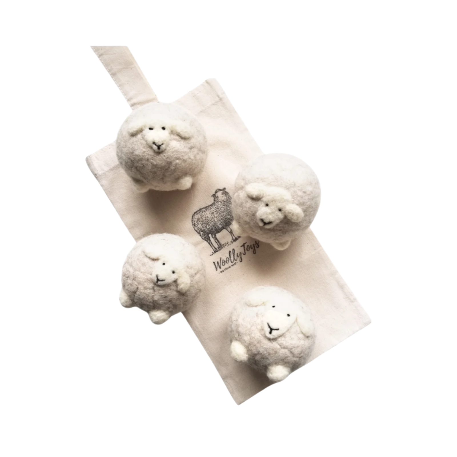 Gyapjú szárítólabda - világos