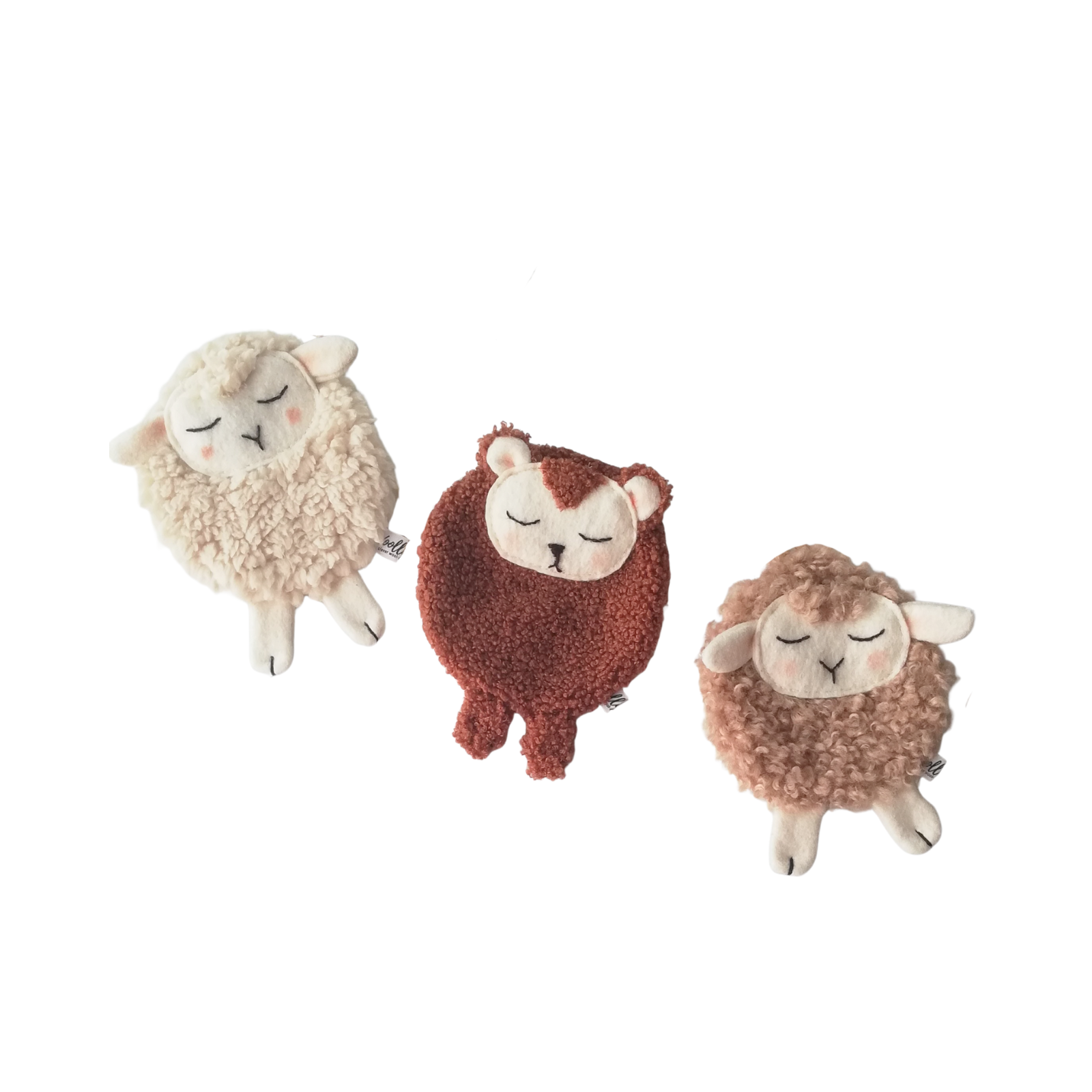 Fülpárna - Bárány sötét szőrme