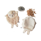 Fülpárna - Bárány világos szőrme