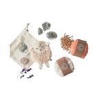 Fülpárna - Bárány világos szőrme