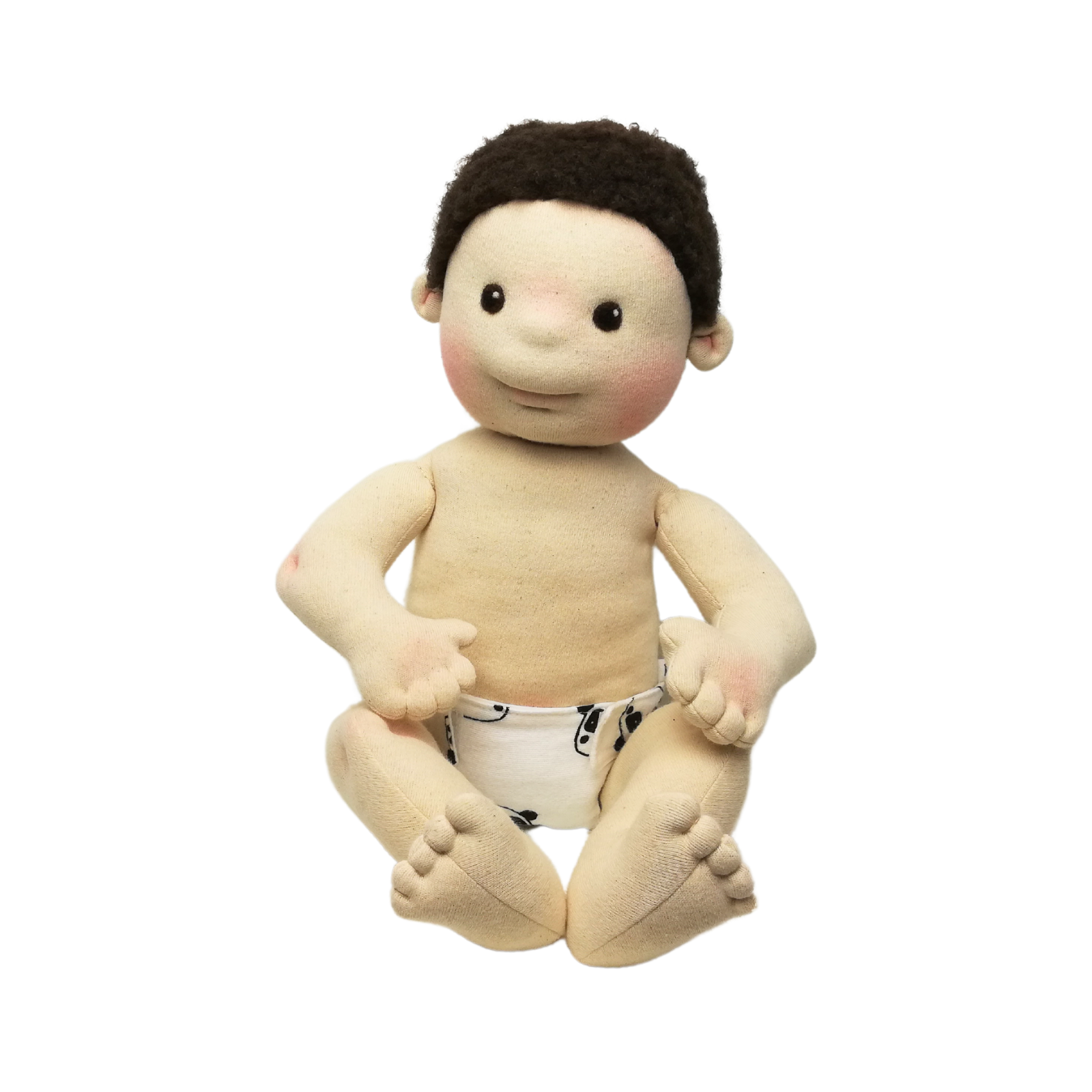 PALINTA - az öltöztethető csecsemő baba - barna haj & barna szem