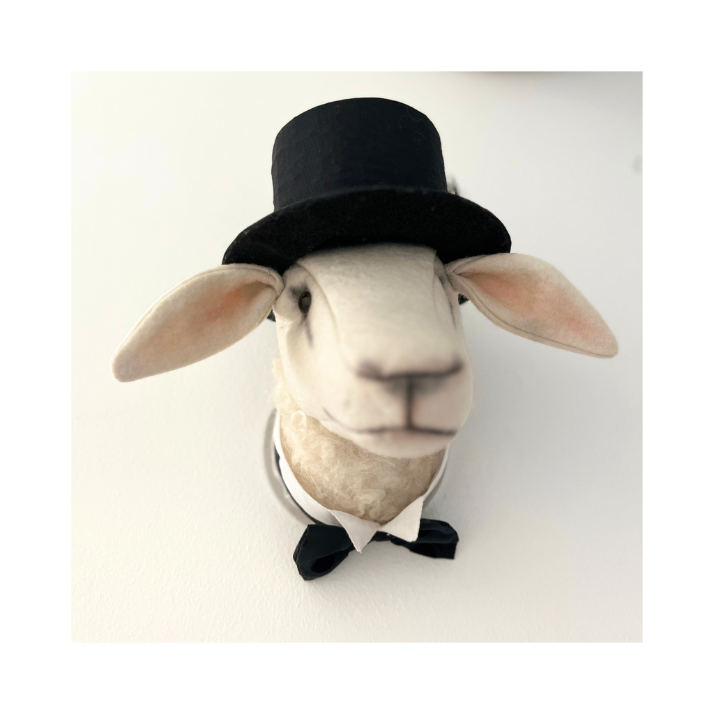 Menyasszony és vőlegény bárányfej trófea - limited edition
