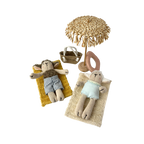 Felhőcske - törölköző strandoló szett