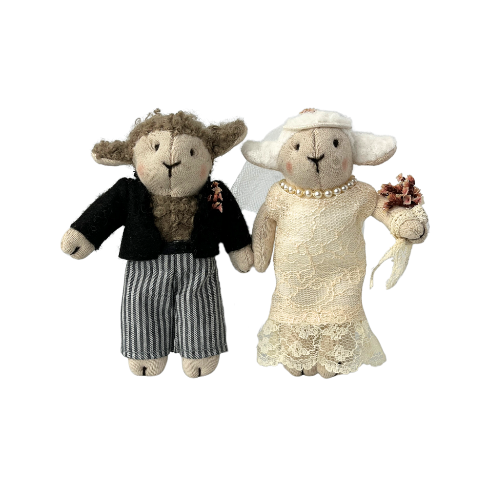 Felhőcske - menyasszony és vőlegény - limited edition